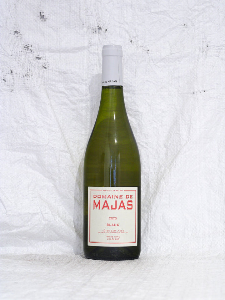Domaine de Majas Blanc 2025 Flasche – Frischer Bio-Weißwein aus Macabeu und Rolle, Roussillon Frankreich