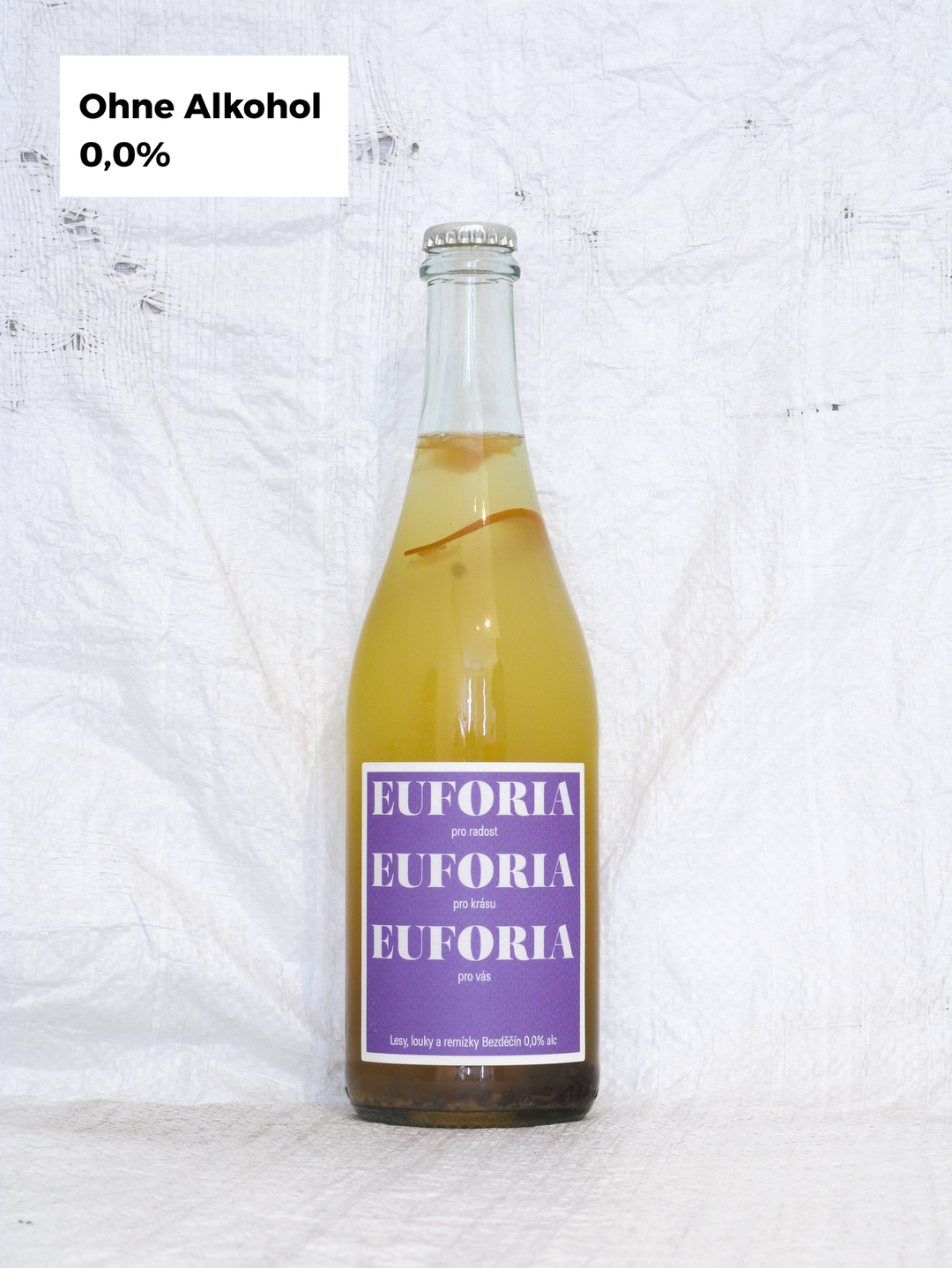 Birkenwasser Earl Grey 2025 von Euforia  - alkoholfreier Bio-Drink  mit Schwarztee und Bergamotte-Noten