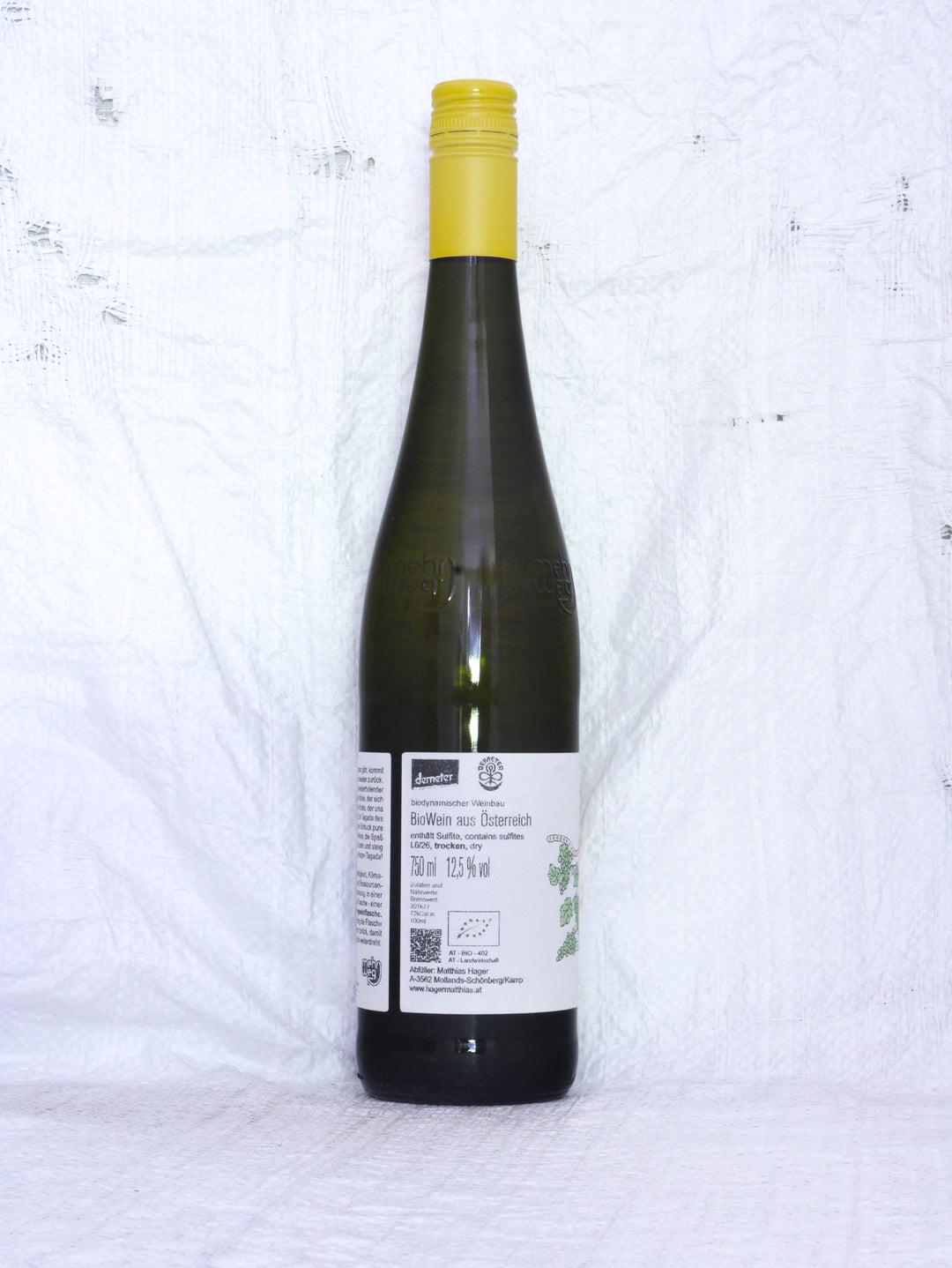 Matthias & Doris Hager
Grüner Veltliner Tagada NV 0,75L Bio
