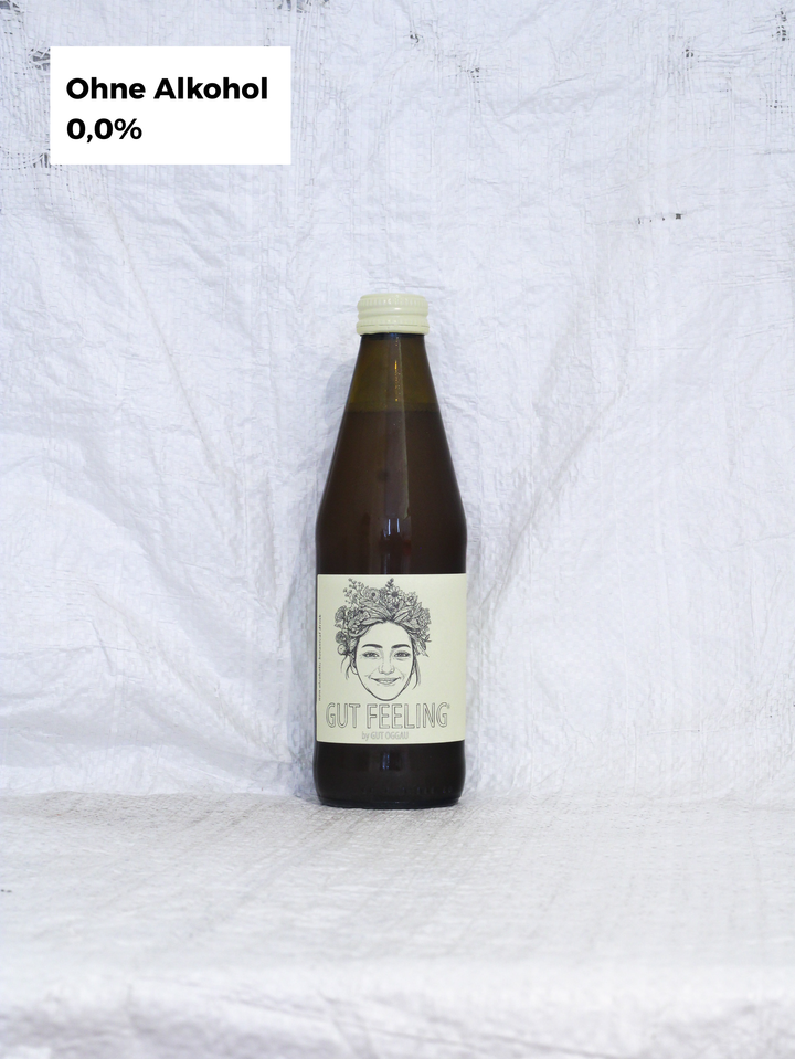 Gut Feeling Non Vintage Gut Oggau alkoholfreier Bio-Drink 0,33L – 0,0% alkoholfreie Alternative aus dem Burgenland