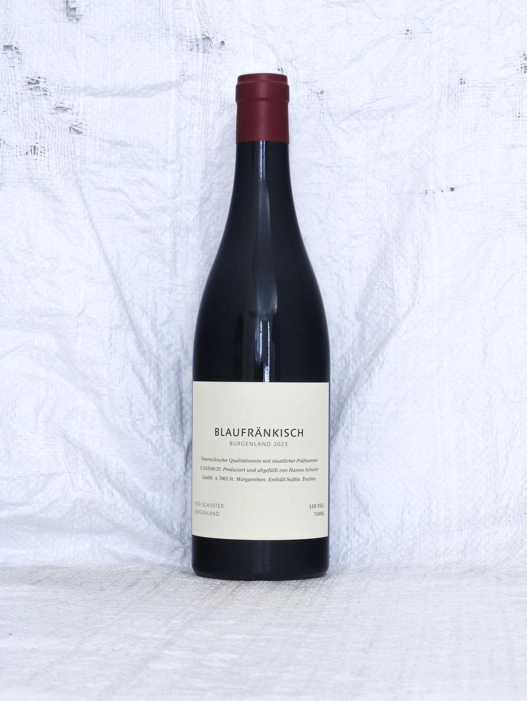 Hannes Schuster Blaufränkisch 2023 Biowein aus dem Burgenland – würziger Rotwein mit Frische und feiner Mineralität