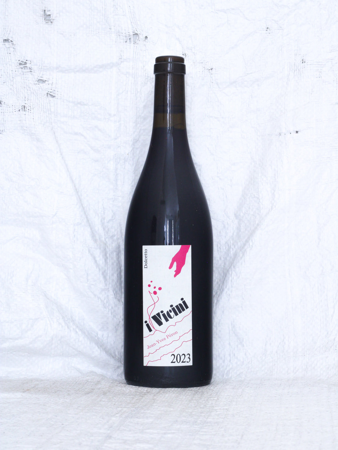 I Vicini Dolcetto 2023 von Jean-Yves Péron – Naturwein aus dem Piemont mit Vorderetikett