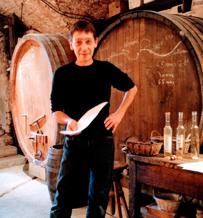 Winzer Julien Labet von der Domaine Labet aus dem Jura in Frankreich