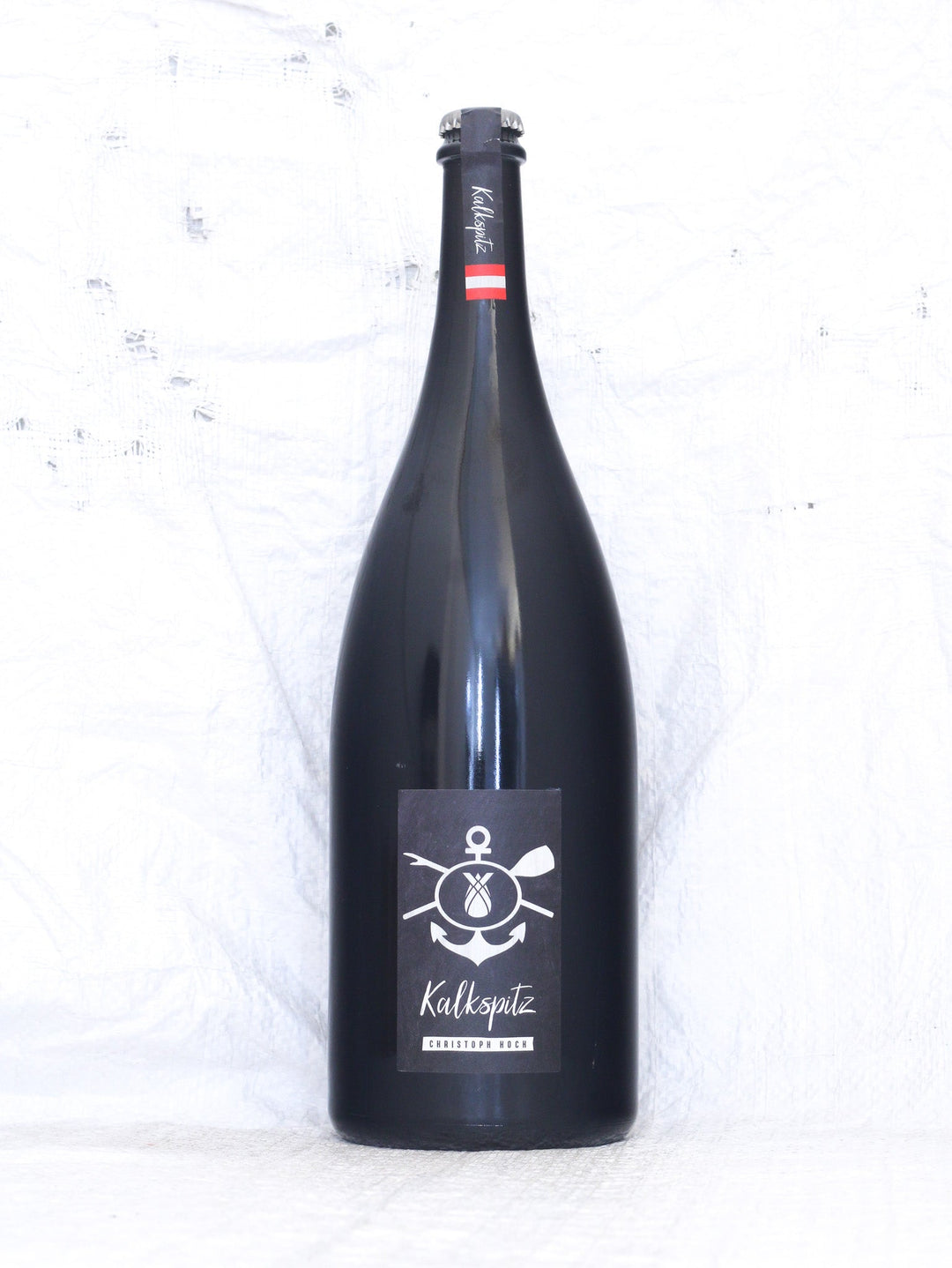 Kalkspitz 1,5Liter Magnum Bio Pet Nat von Christoph Hoch aus Niederösterreich Flasche Vorderansicht