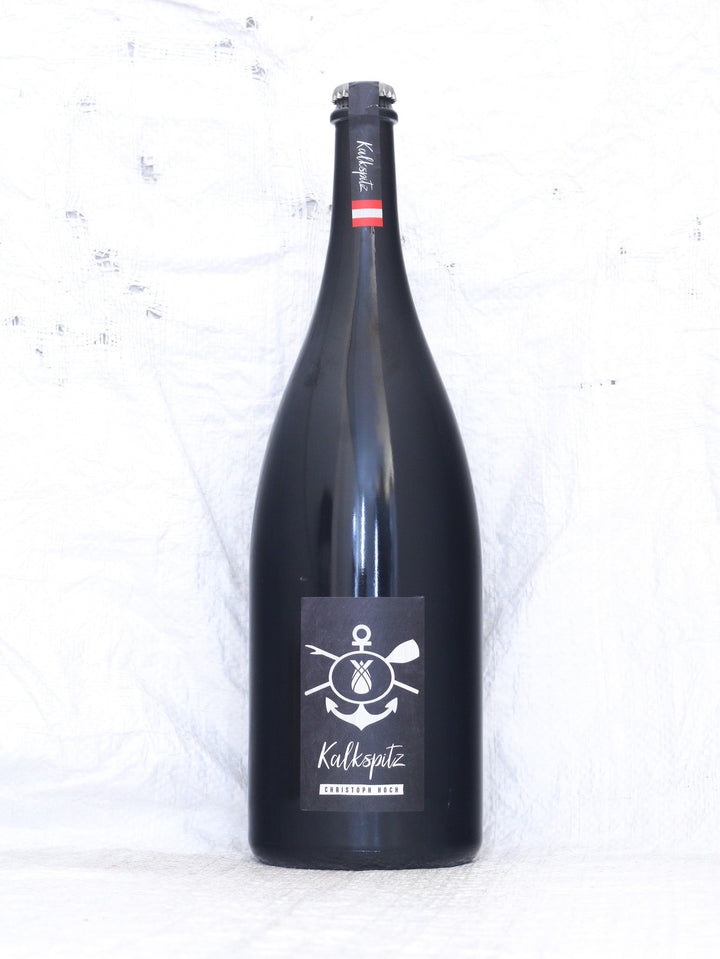 Kalkspitz 1,5Liter Magnum Bio Pet Nat von Christoph Hoch aus Niederösterreich Flasche Vorderansicht