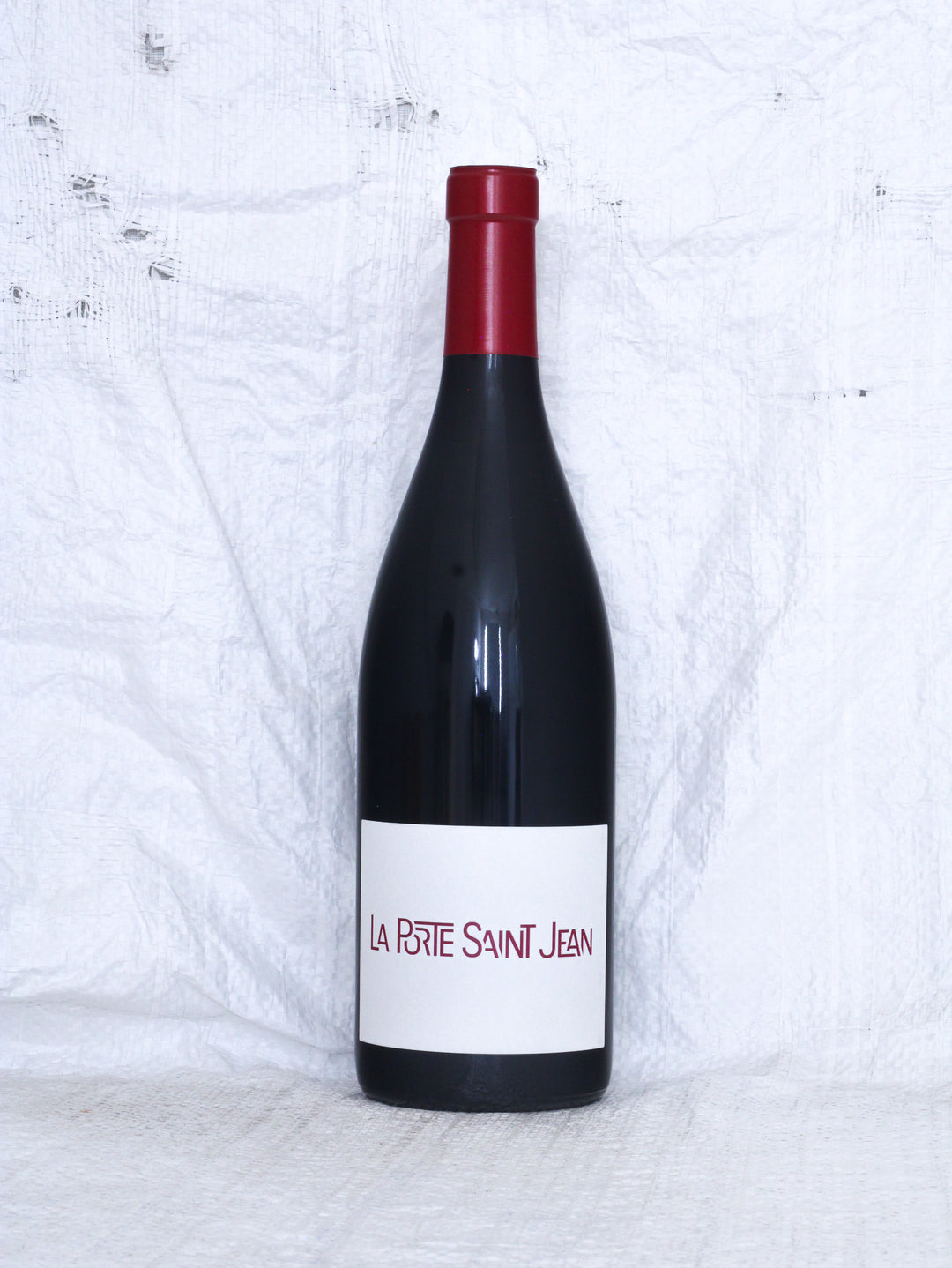 La Porte Saint Jean Rouge 2024 – Bio Naturwein von La Porte Saint Jean aus der Loire in Frankreich mit Vorderetikett.