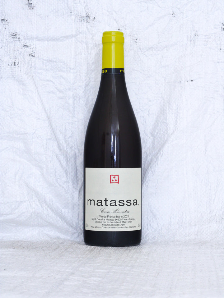 Matassa Alexandria 2025 Orange Wine aus Frankreich – aromatischer Muscat Naturwein mit floralen Noten und Frische