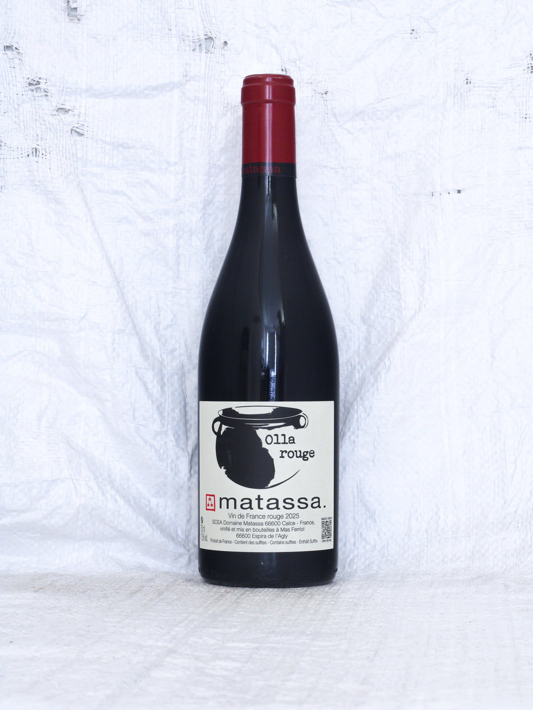Matassa Olla Rouge 2025 Natur Rotwein aus Frankreich – fruchtig, leicht, unfiltriert und biodynamisch aus dem Roussillon