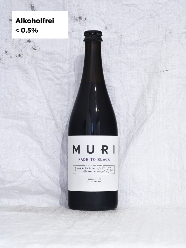 Muri Drinks Fade to Black Alkoholfreier Blend aus Dänemark - Prickelndes Cuvée