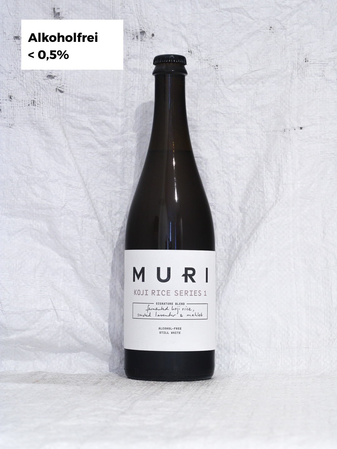 Koji-Reiswein von Muri Drinks aus Kopenhagen - Alkoholgehalt: 0,4 %