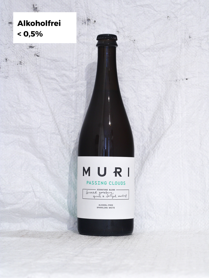 Muri Drinks Passing Clouds alkoholfreier Bio‑Drink – aromatische alkoholfreie Alternative mit frischen, leicht würzigen Noten