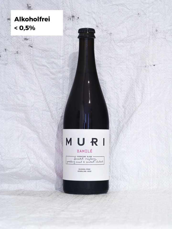 Muri Drinks Yamile Alkoholfreier Blend aus Dänemark - prickelnder Rosé