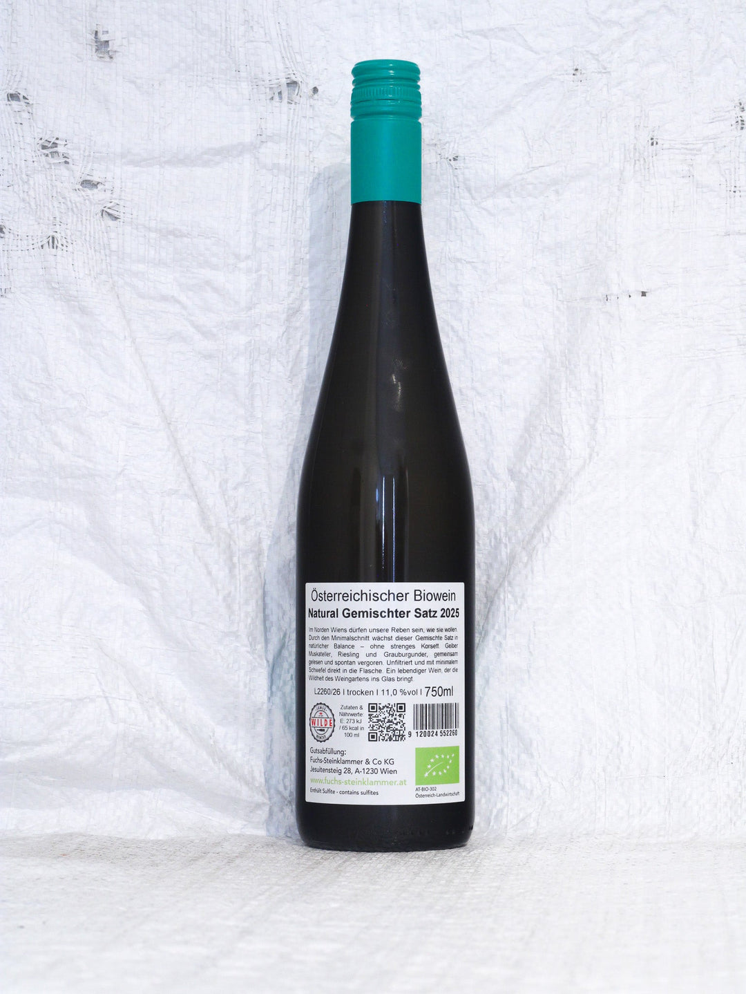 Österreichischer Bio Wein Natural Gemischter Satz White 2025 von Fuchs-Steinklammer