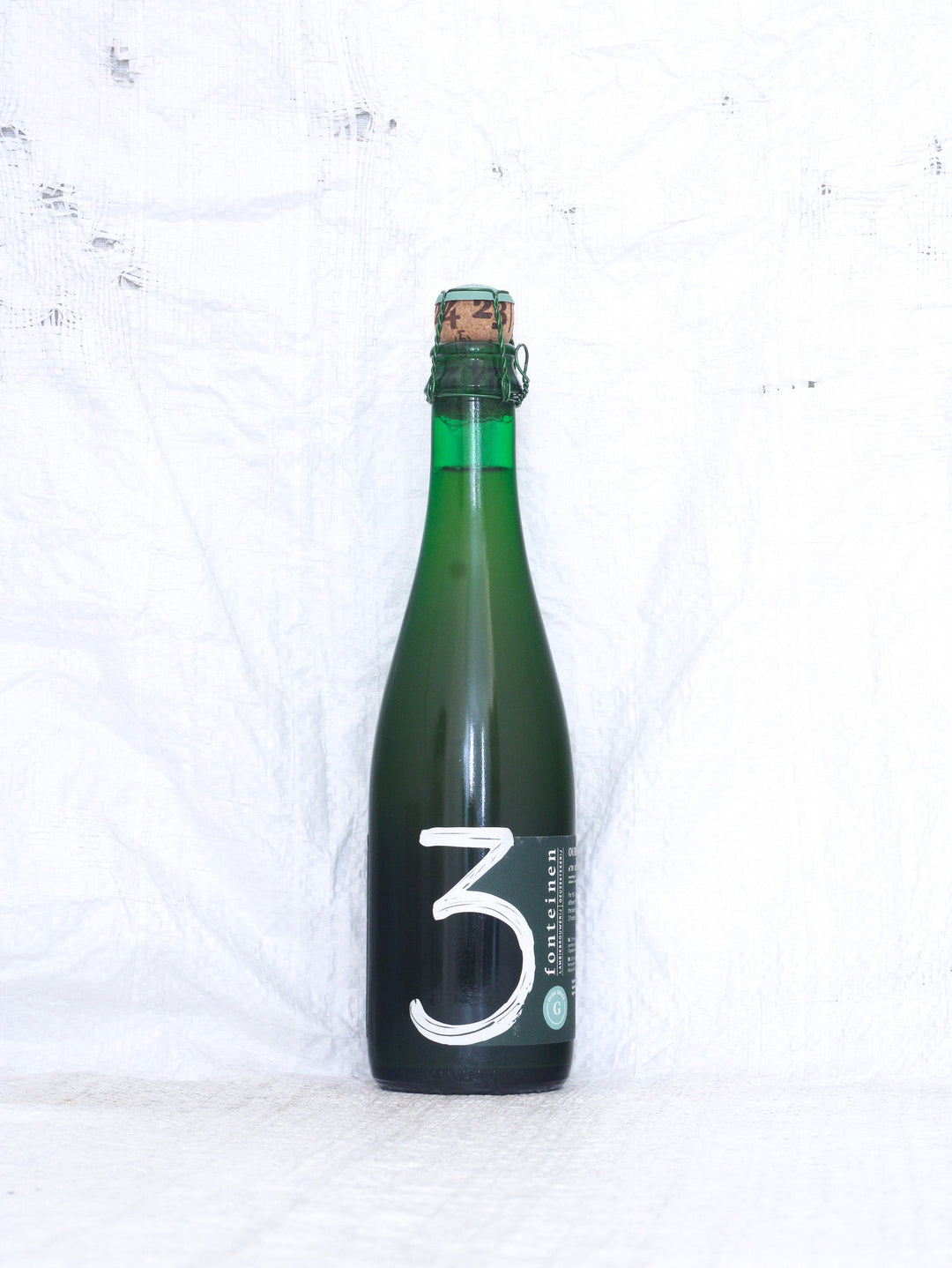 Oude Geuze Lambic Bier von 3 Fonteinen aus Belgien in der 0,375 Liter Flasche
