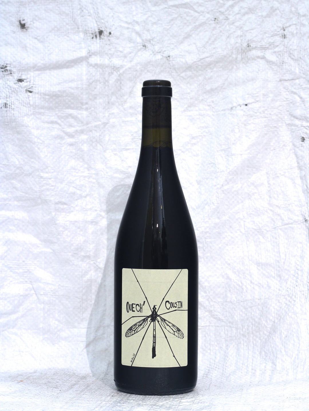 Ouech Cousin 2022 von Baptiste Cousin, Frontansicht der Grolleau-Naturweinflasche aus der Loire bei Weinskandal