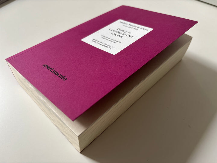 Poetry is growing in our Garden by Anders Frederik Steen - Front of book