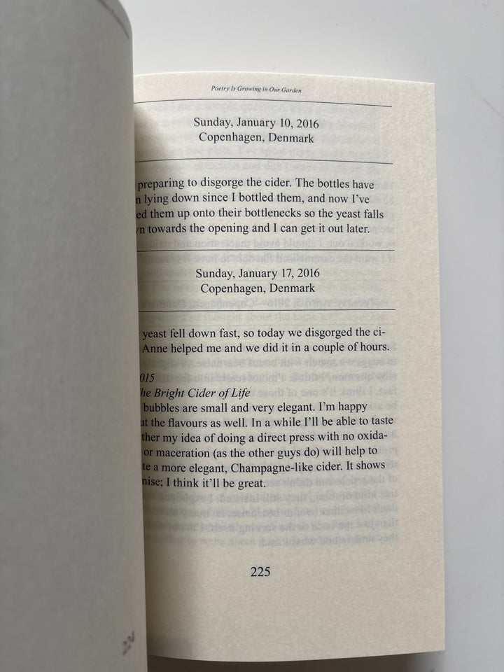 Poetry is growing in our Garden by Anders Frederik Steen - inside book