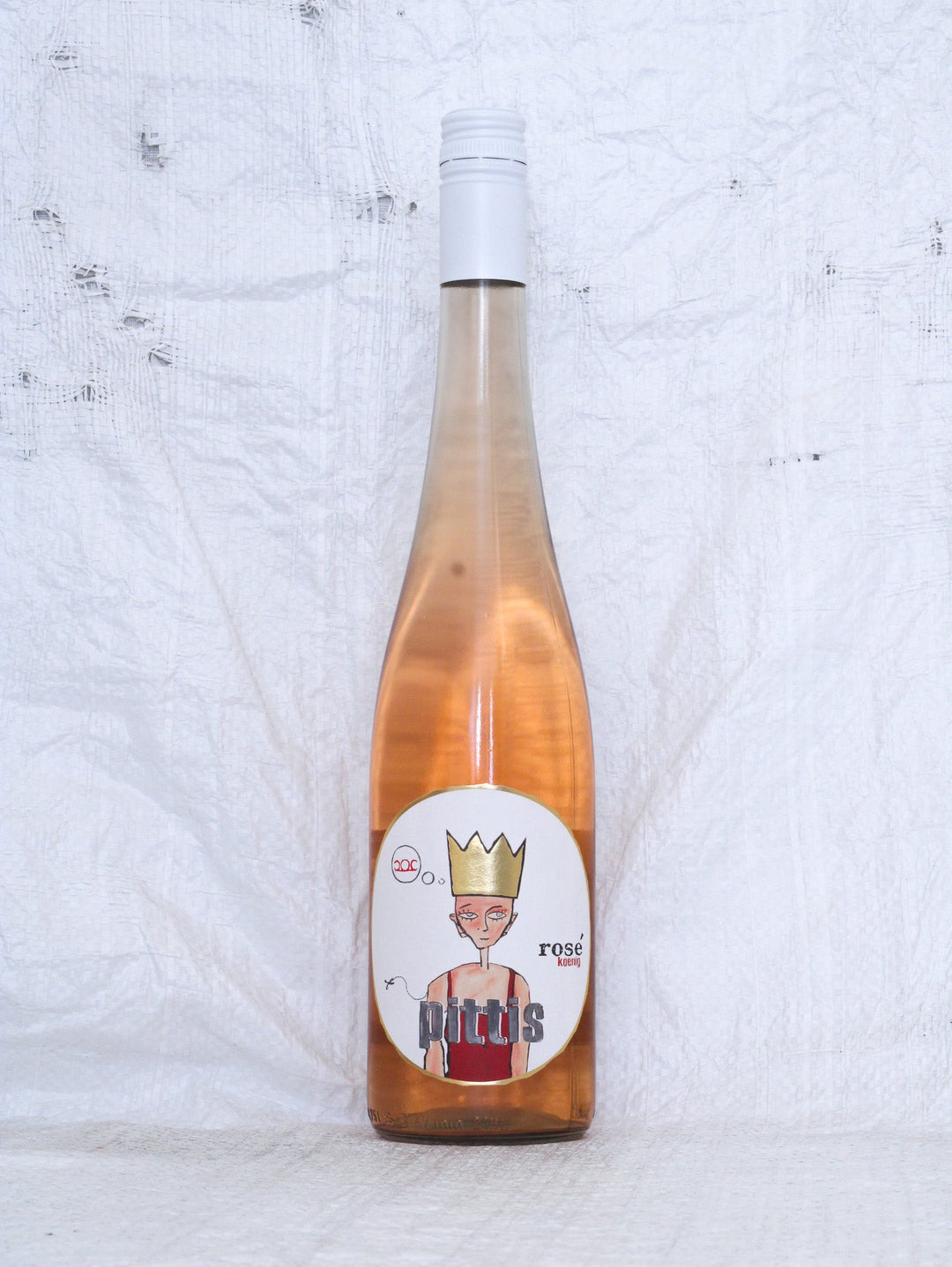 Pittis Rosé König 2025 Bio Wein von Gerhard & Brigitte Pittnauer Flasche Vorderansicht