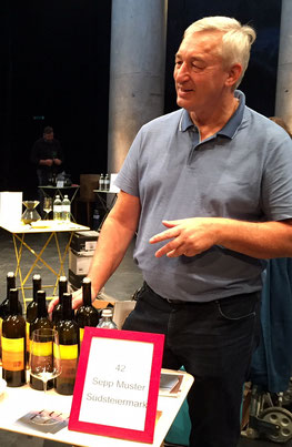 Winzer Sepp Muster vom Weingut Muster in der Südsteiermark
