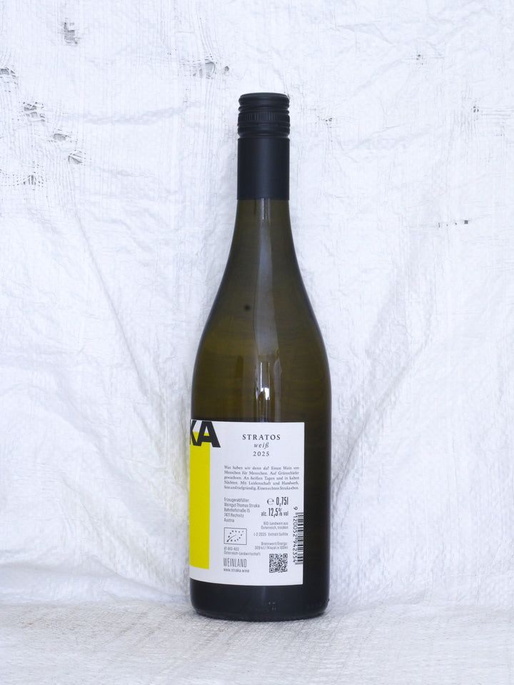 Thomas Straka
Stratos Weiss 2025 0,75L Bio Weisswein aus Österreich