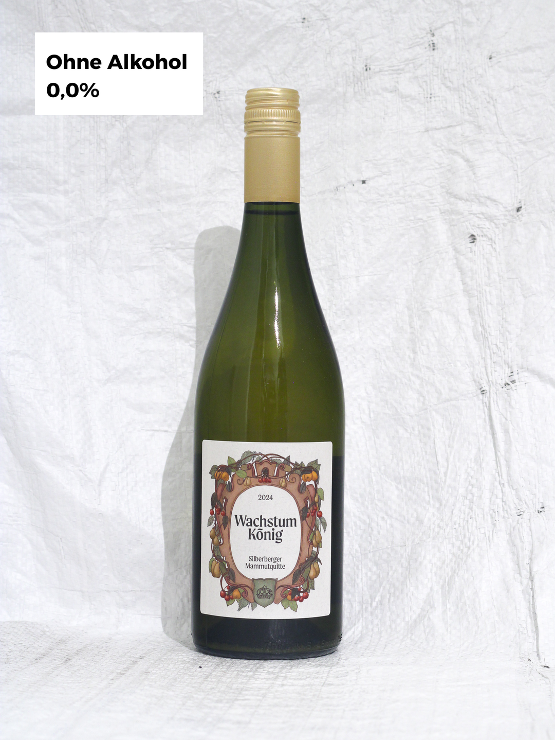 Wachstum Koenig Mammutquitte 2024 Natursaft ohne Alkohol bei Weinskandal
