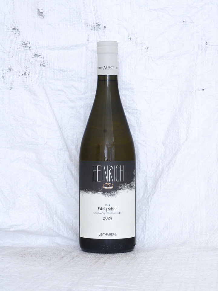 Weingut Heinrich
Edelgraben Chardonnay Weissburgunder 2024 0,75L Bio Wein aus dem Burgenland