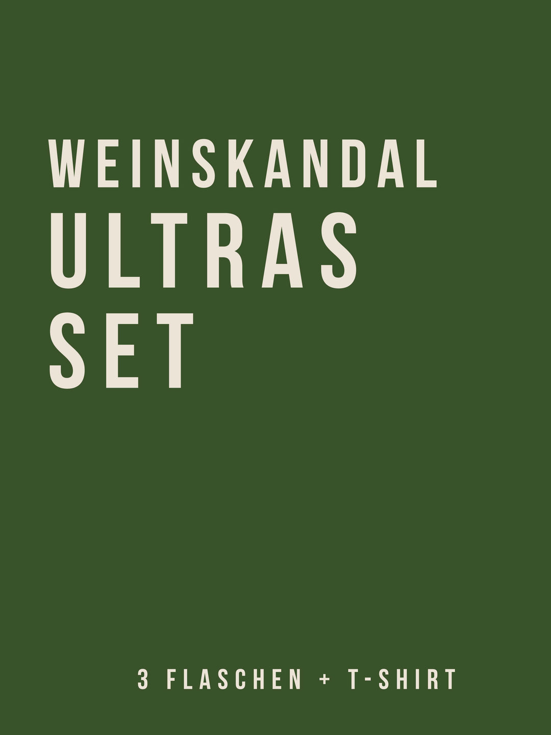 Weinskandal Ultras Geschenk Set mit Reaktor T-Shirt. Reaktor Shirt.