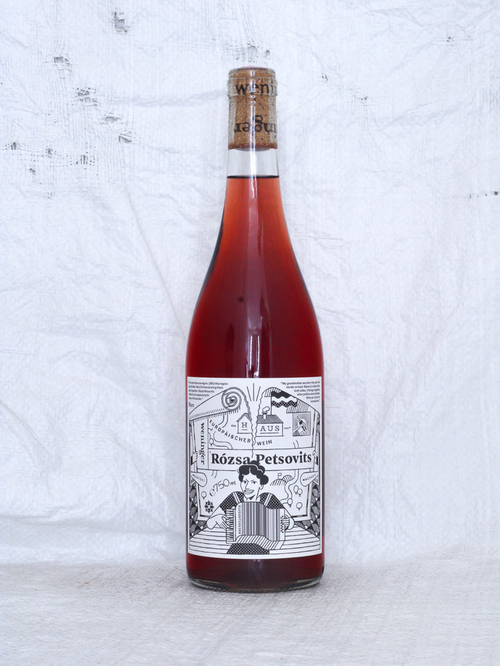 Franz Weninger
Rózsa Petsovits 2025 0,75L Bio Rosé Wein aus Österreich