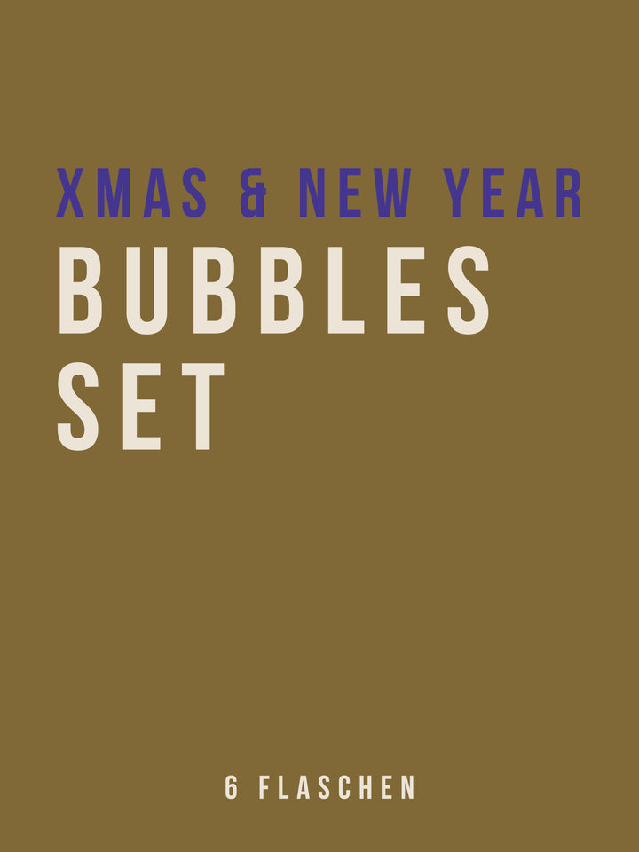 Weinskandal Weihnachts Sprudel Set Silvester Bubbles Set