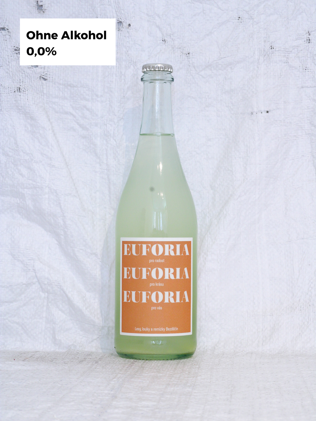 Bio Birkenwasser Yuzu 2025 von Euforia - alkoholfreier Bio-Drink 0,0%