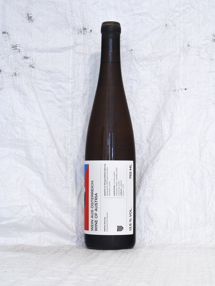 Zion Grüner Veltliner 2019 Naturwein Matthias Warnung Flasche Seitenansicht