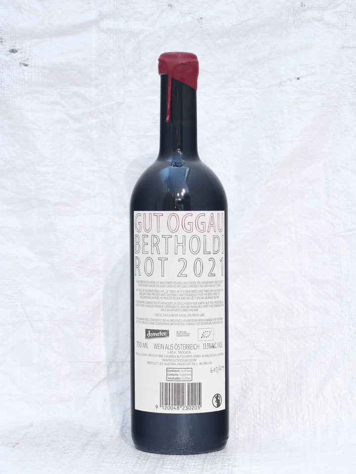Bertholdi 2021 0,75L Bio Wein von Gut Oggau