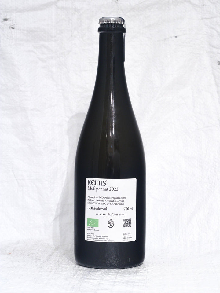 Mufi Pet Nat 2022 0,75L Bio Wein von Keltis