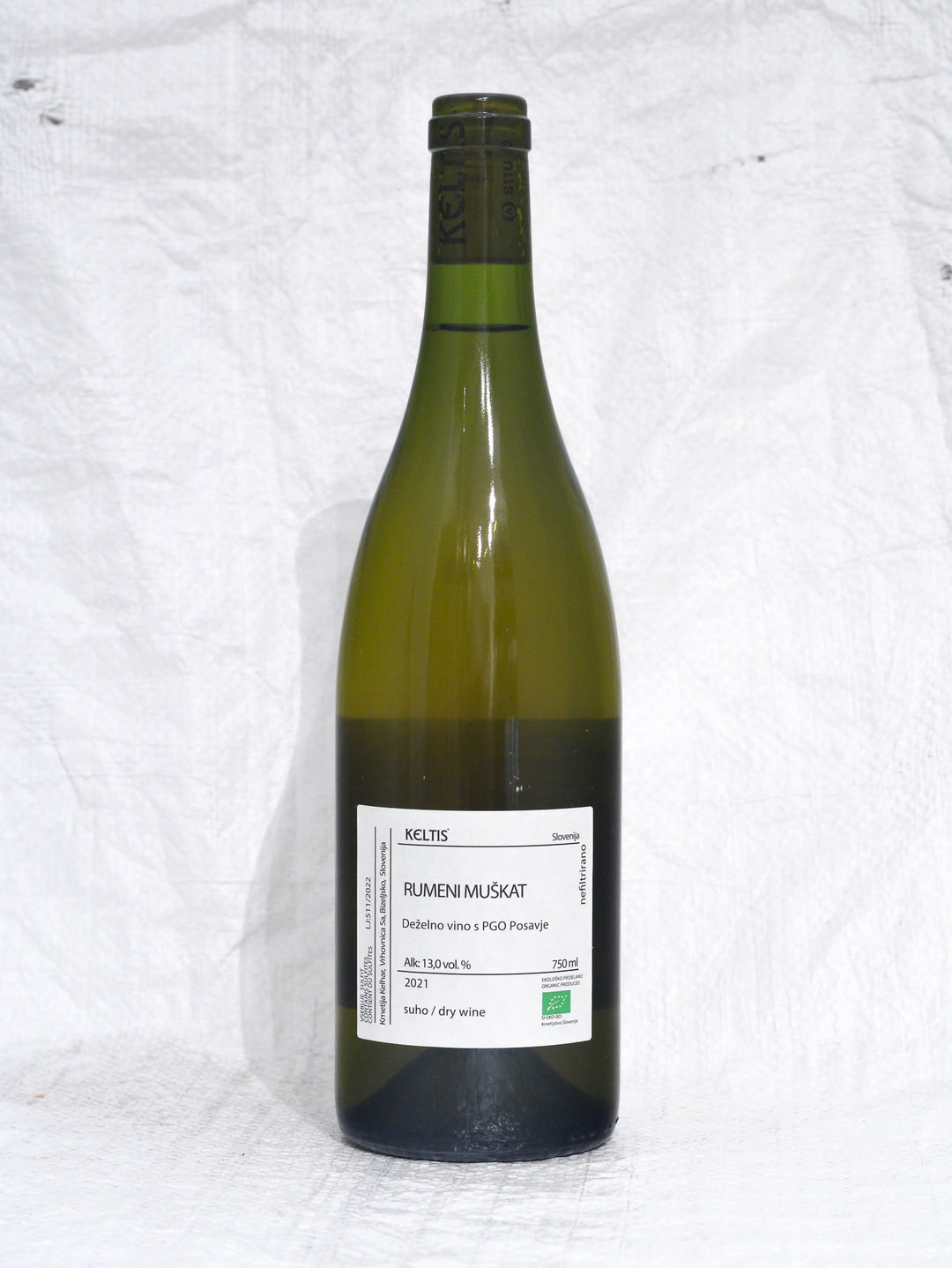 Rumeni Muskat 2021 0,75L Bio Wein von Keltis