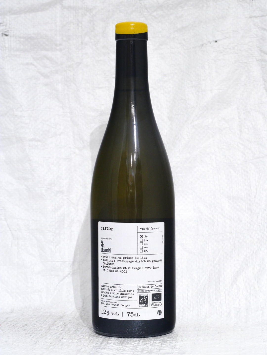 Castor 2020 0,75L Bio Wein von Domaine Les Bottes Rouges