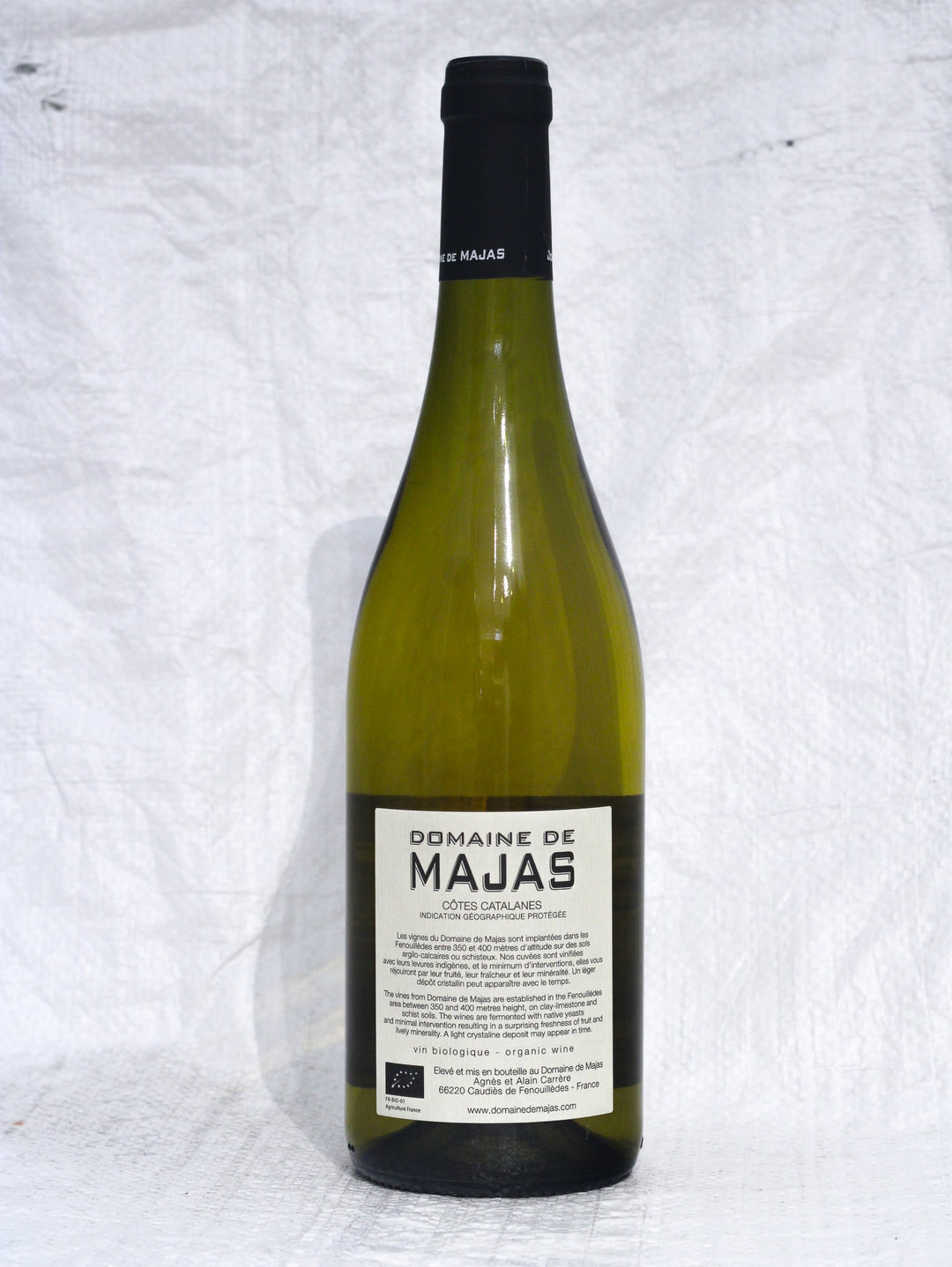 Chenin Blanc 2022 0,75L Bio Wein von Domaine de Majas