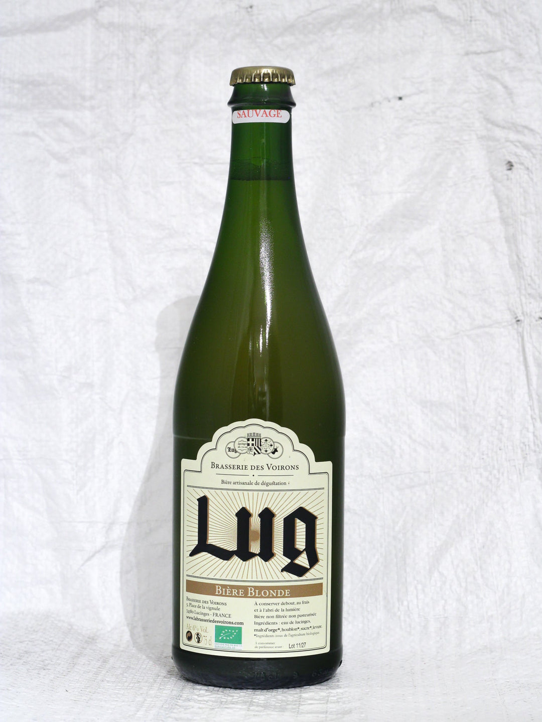 Lug Blonde Sauvage 0,75L Bio von La Brasserie des Voirons