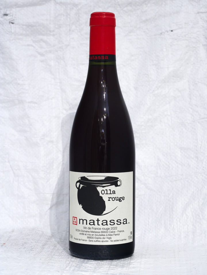 Matassa Olla Rouge 2022 Flasche – Tom Lubbe Naturwein aus Südfrankreich rot-weiß gemischt